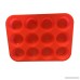 Comlon Silicone Muffin Pan Bakeware Red - B075V2QSDB